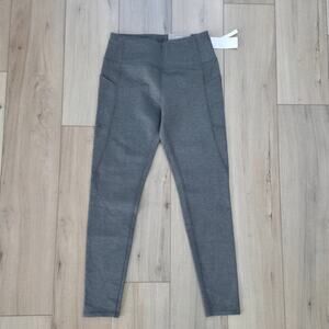 Soft Surroundings Super Slim Heathered Gray Ankle Leggings Women Sz S 6/8